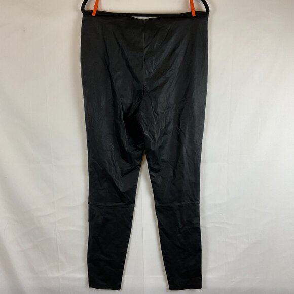 Good American Good Waist Vegan Leather Pants Faux Leather Leggings 5 US 2XL - Picture 7 of 11
